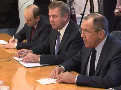 Sergey Lavrov and Stephen O’Brien│С.В.Лавров и С.О’Брайен