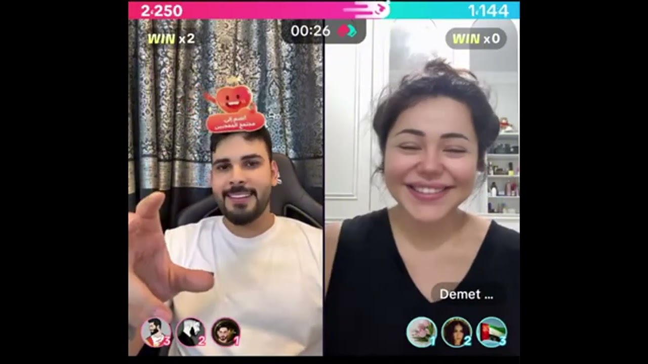 محمود المكسيكي كيست مع ديميت التركية محمود يسأله عن حالتها