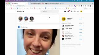 Instagram clone for home practicing purpose: Css, JavaScript, html,.......