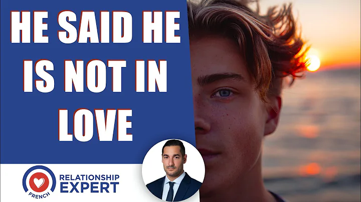 He said he is not in love: 3 tips that will CHANGE this!