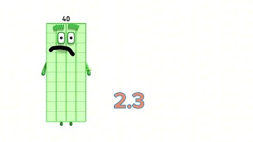 Numberblock 40 Gets Grounded Add Round 1