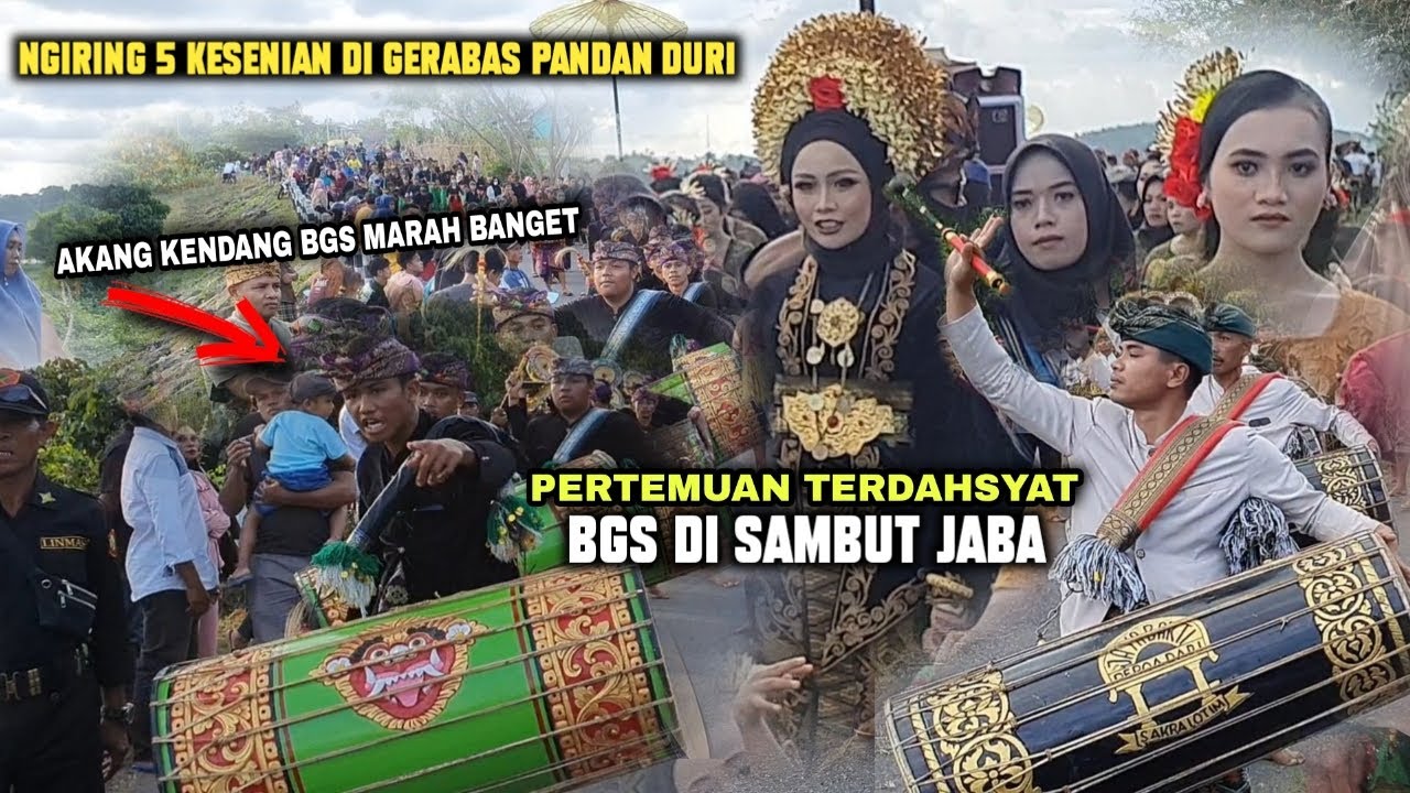PERTEMUAN TERDAHSYAT _ GENDANG BELEQ JAYA BAKTI & BGS JUNIOR SAAT NGIRING 5 KESENIAN DI PANDAN DURI