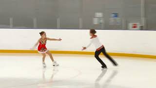 Софья Грабчак Даниил Гришин  Танцы на льду 1 спорт. разряд Произвольный танец Питер Апрель 2021