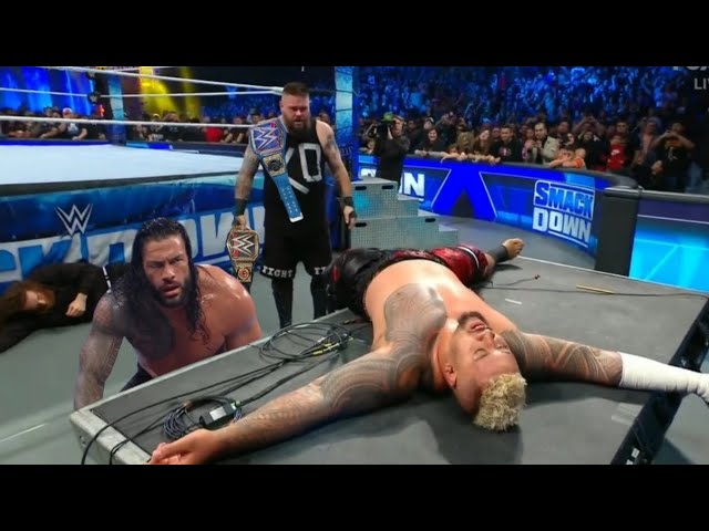 Kevin Owens Destroys Solo Sikoa & Promises To Defeat Roman Reigns WWE Smackdown 2023 Highlights