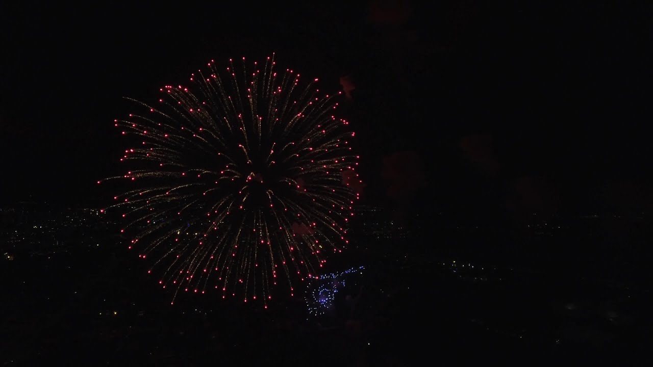 PORTLAND MAINE FIREWORKS DJI DRONE PT2 YouTube