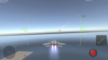 Unity 3D aircraft HUD improved, multi-weapon, UI