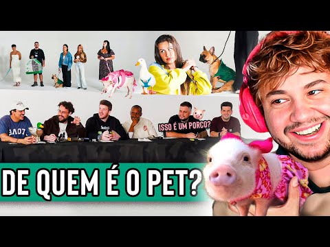 DE QUEM É O PET? - React Aqueles Caras