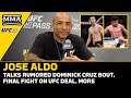 Jose Aldo Talks UFC 301 Comeback, Final Fight Of UFC Deal | UFC 301