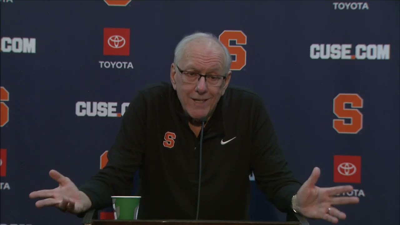 Jim Boeheim Postgame vs. Georgia Tech