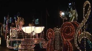 "SpectroMagic" Parade (Part 1) at the Magic Kingdom at Walt Disney World on September 9, 2009