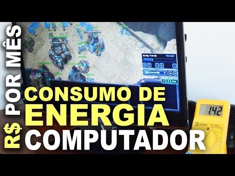 Vídeo: Quanta Eletricidade O PC Consome