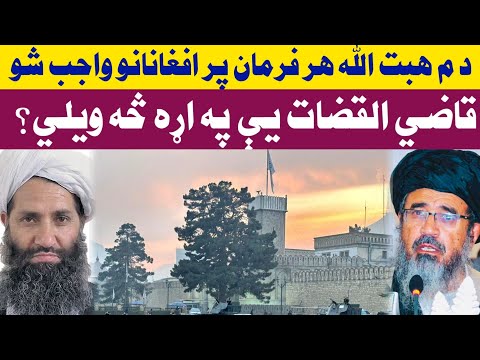 مهم خبر پر افغانانو د ملا هب ت الله هر فرمان واجب شو