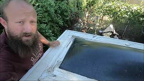 First Ever Aliner video - Bubble window repair