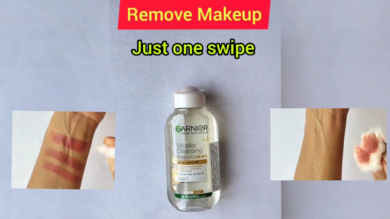 Remove all makeup with just 2 drops | Makeup Remover # ...