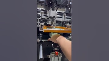 Square bottle screen printing machine  #bottleprintingmachine #inkjetprinter hotstampingmachine