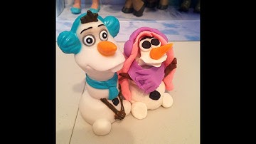 Build A Snowman with Olaf and Queen Elsa, Disney Frozen, Playdoh