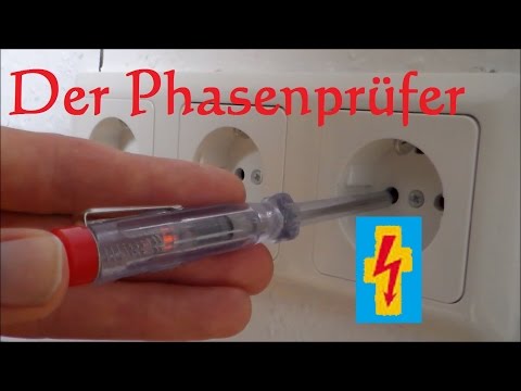 Video: Wie funktioniert ein Spannungsprüfer-Schraubendreher?