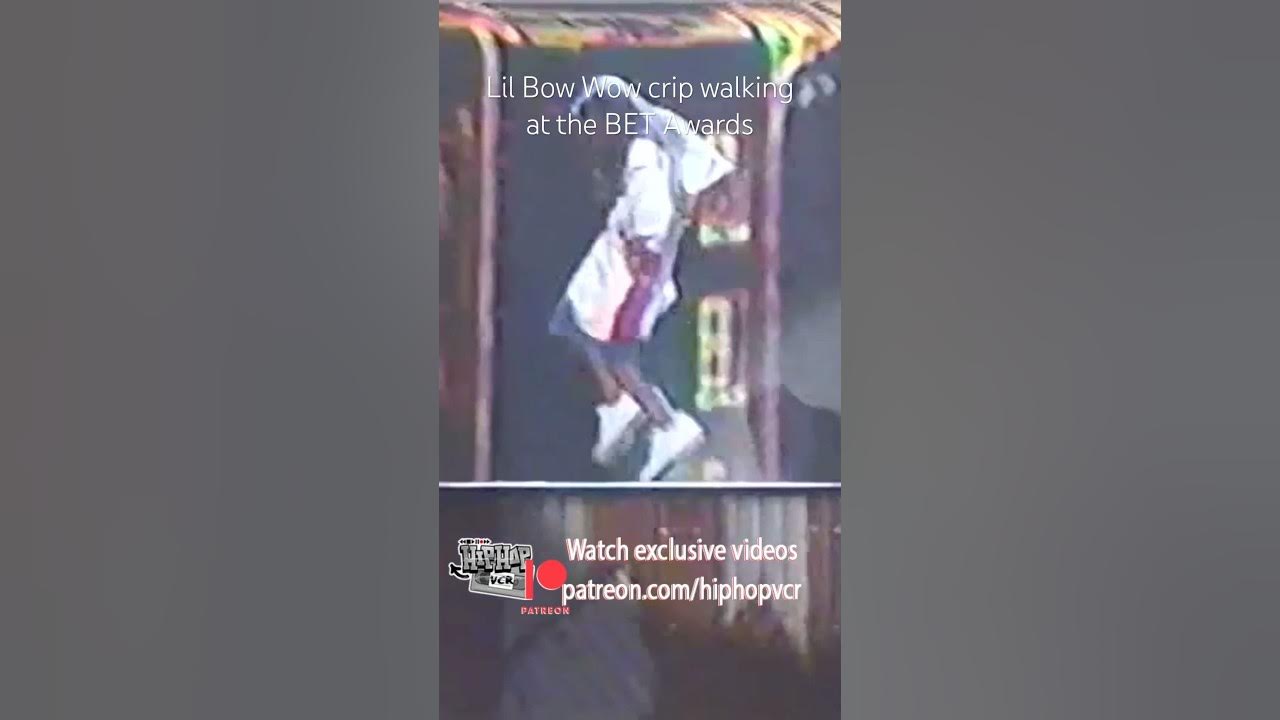 Lil Bow Wow crip walking at the BET Awards lilbowwow bowwow sosodef hiphopvcr hiphop rap 