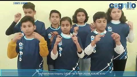 Cognito Abacus Demo Video - 3 Digits 10 Rows