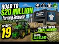 Road to $20 Million #19 | Clothing Empire Keeps Growing! | Farming Simulator 23