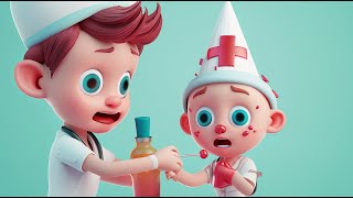 The Kind Doctor Song & I Have A Fever | Pipokiki Nursery Rhymes & Kids Song