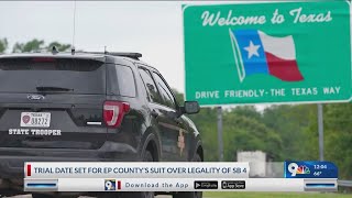 Trial date set for County’s suit over legality of SB 4