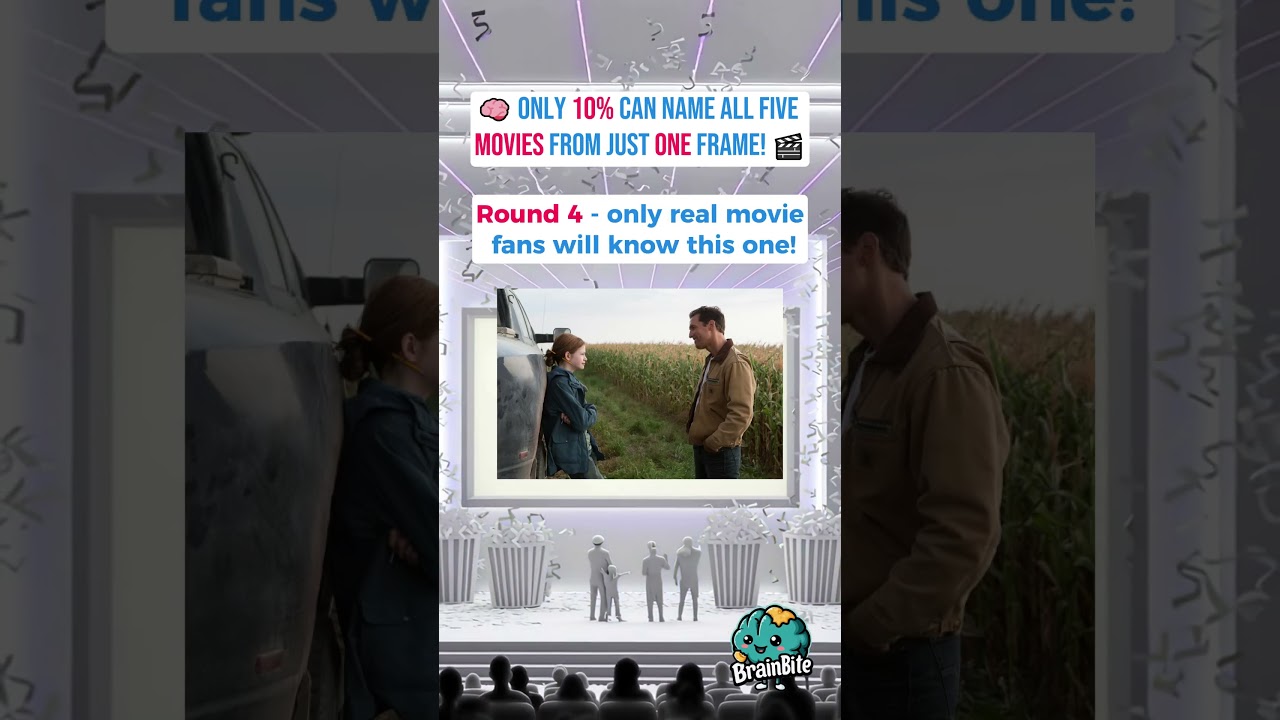 Only 10% Can Guess the Movie by One Frame! 🎥 | Movie Quiz (Hard Mode) 
