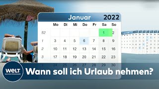 BRÜCKENTAGE 2022: So holen Sie 2022 das meiste aus Ihren Urlaubstagen raus BRÜCKENTAGE 2022: So holen Sie 2022 das meiste aus Ihren Urlaubstagen raus