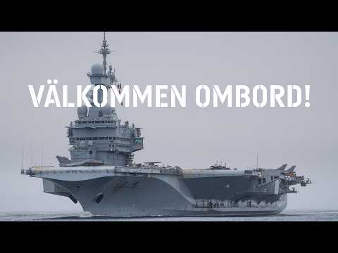 Video till Häng med ombord på ett hangarfartyg