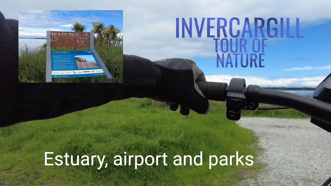 New Zealand - invercargill tour by electric scooter 