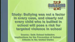 Stop Bullying - Workshop 5 - Law Enforcement
