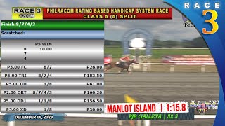 2023 Dec 08 | R03 - MANLOT ISLAND (8) [1:15.8]