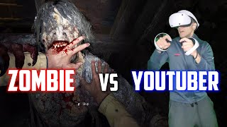 I Tried Boxing A Zombie In VR! LOL!! (Scariest Gaming Experience!)