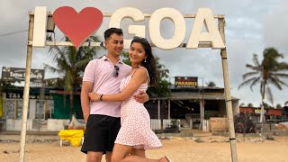 Calangute beach and Baga beach 🏖️ Full Vlog #kavirajdailyvlogs #vlogging #goa #beach #coupletrip