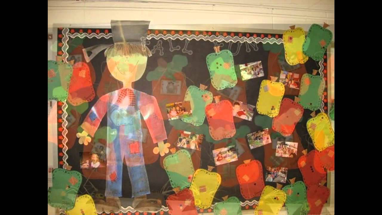 Great Fall bulletin board decorating ideas