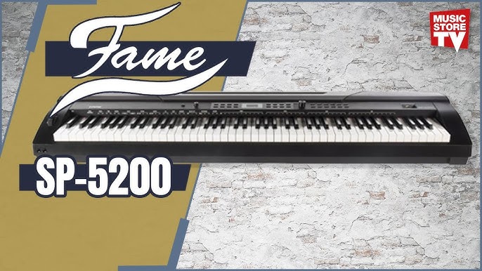 Fame DP-8600 BT Black Digital Piano