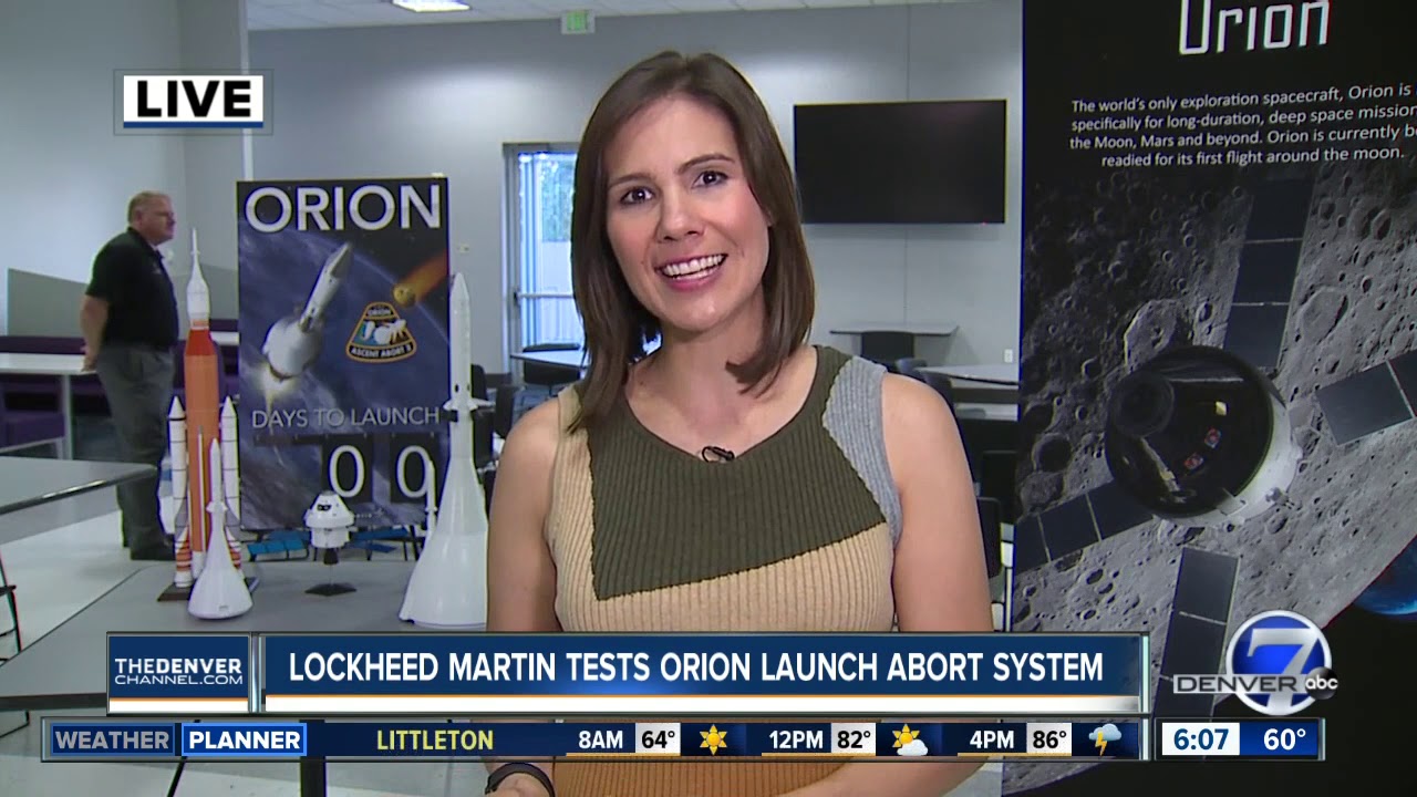 Lockheed Martin tests Orion launch abort system