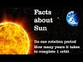 Ten Amazing Facts About The Sun|| Hindi || Info ReX