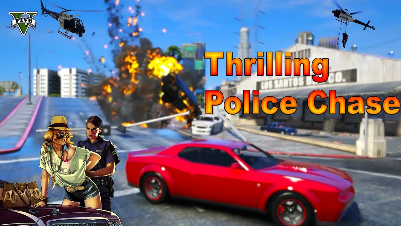 GTA 5 Police Chases: Thrilling Pursuits & Epic Escapes - YouTube