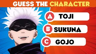 Try To Guess The Jujutsu Kaisen Character 🧙 Can You Please Answer It ❓