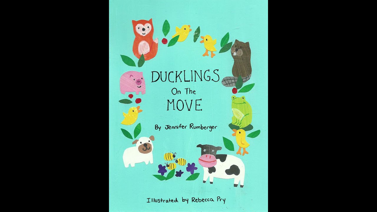 Ducklings on the move