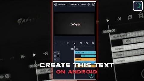Create Intro Like 777 On Android | Alight Motion | Free Preset |