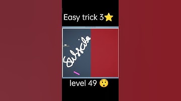 brain it on lvl 49 easy trick for 3 star ⭐ #brainitonlevel49 #brainiton #yasirplays #viral