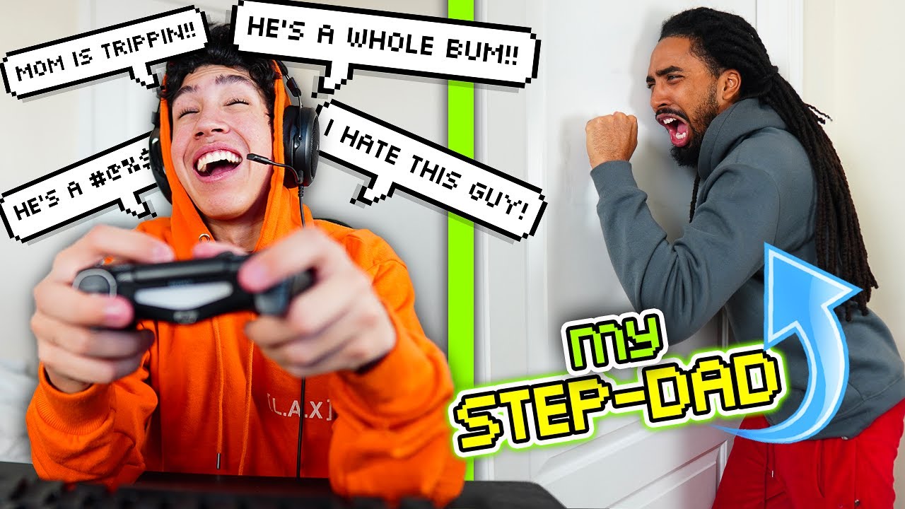 Caught Talkin' MAJOR *CRAP* About My STEPDAD While GAMING!😳 The