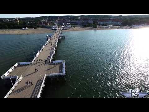 Sopot molo 07-2015 - z lotu drona DJI INSPIRE 1.