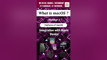 What is MacOS? | macOS Features | kaashiv review #mac #macos #shorts #trending