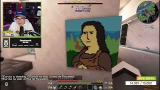 JuanSguarnizo enseña el cuadro de la monalisa en tortillaland 2