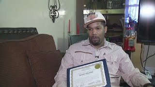 Local hero is recognized