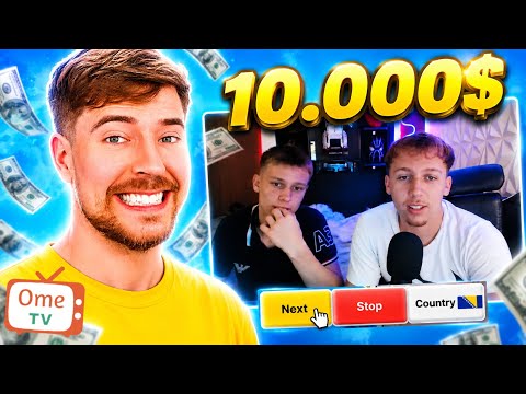MRBEAST NAM JE POSLAO 10.000$ ZA OVAJ IZAZOV NA OMEGLE...