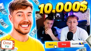 Mrbeast Nam Je Poslao 10.000 Za Ovaj Izazov Na Omegle...
